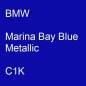 Preview: BMW, Marina Bay Blue Metallic, C1K.